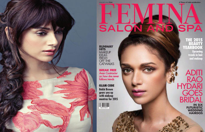 Aditi Rao Hydari-Femina spa and salon Magazine cover