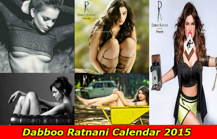 Dabboo Ratnani Calendar 2015
