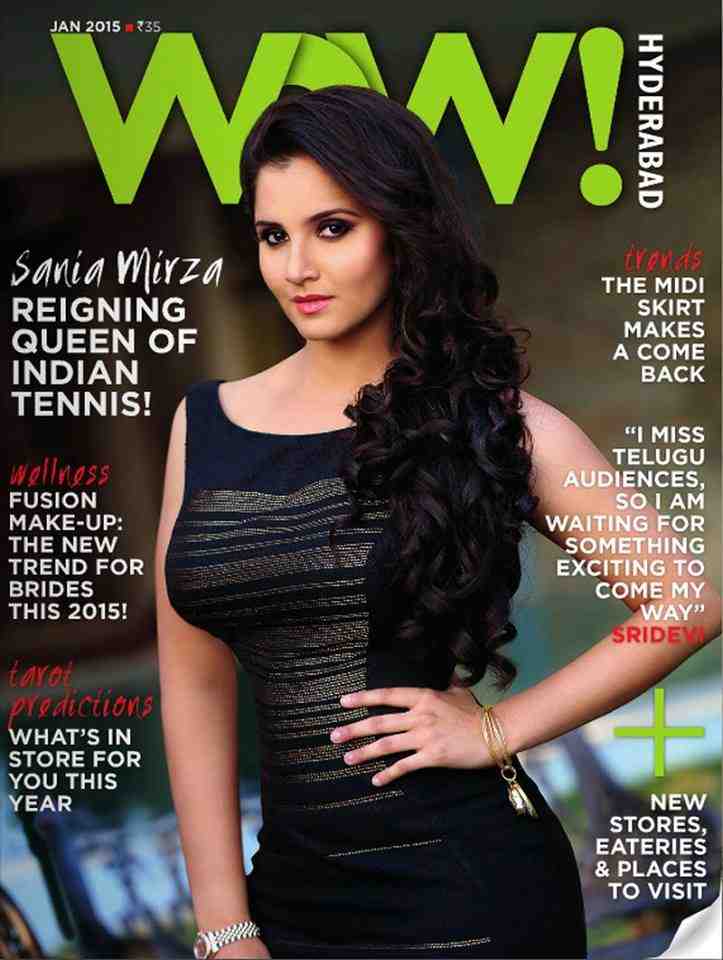 Sania Mirza-on-WOW Magazine