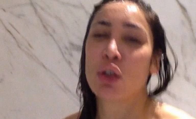Sofia Hayat nude Shower Video