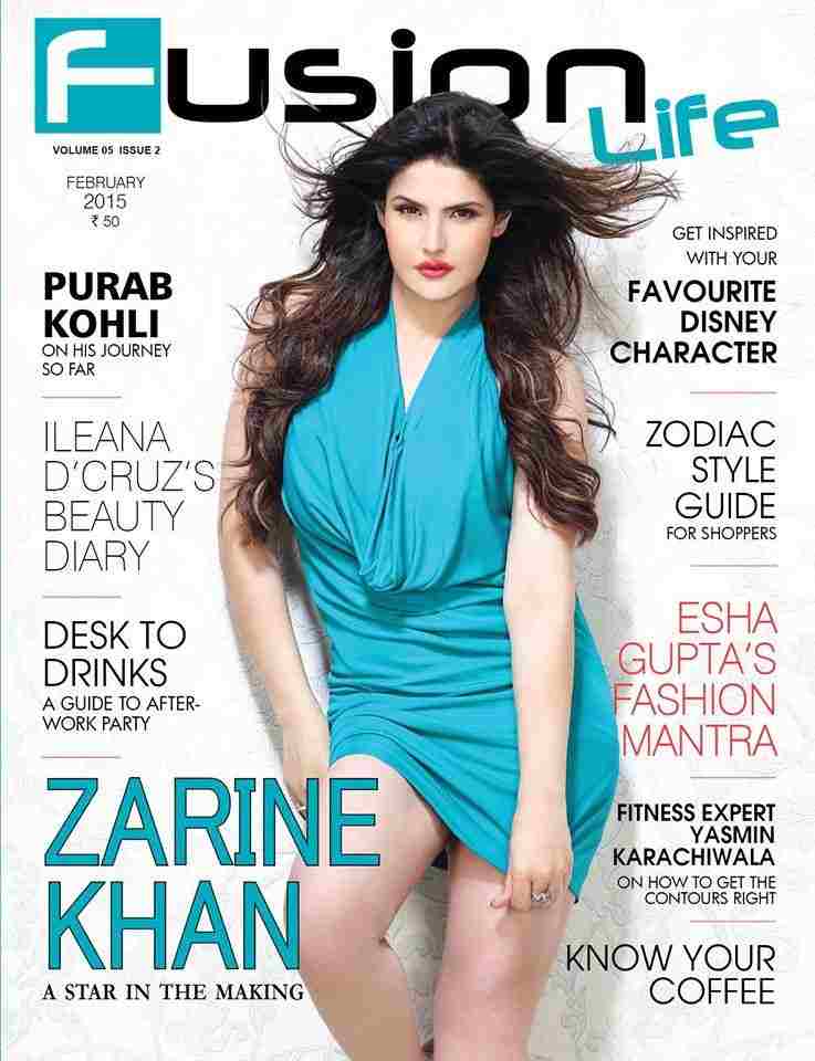 Zarine Khan-Fusion Life Magazine
