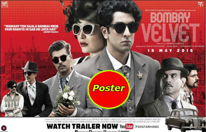 Bombay Velvet Poster