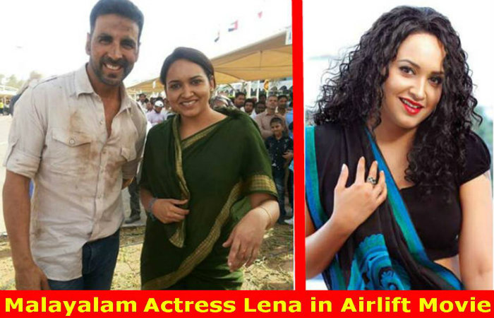Malayalam Actress Lena-Airlift