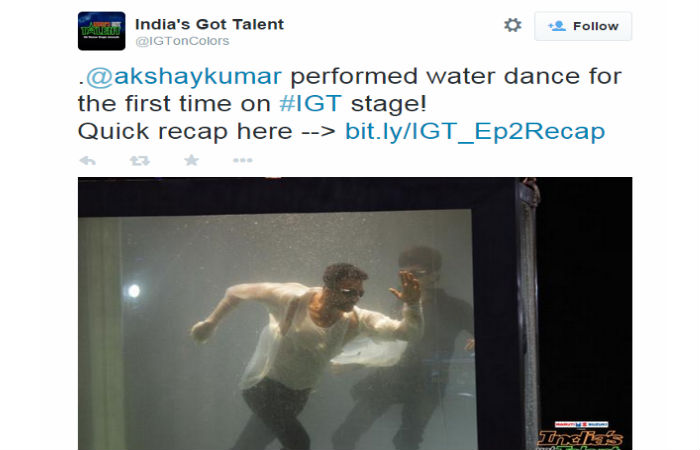 India's Got Talent-Akshay Kumar
