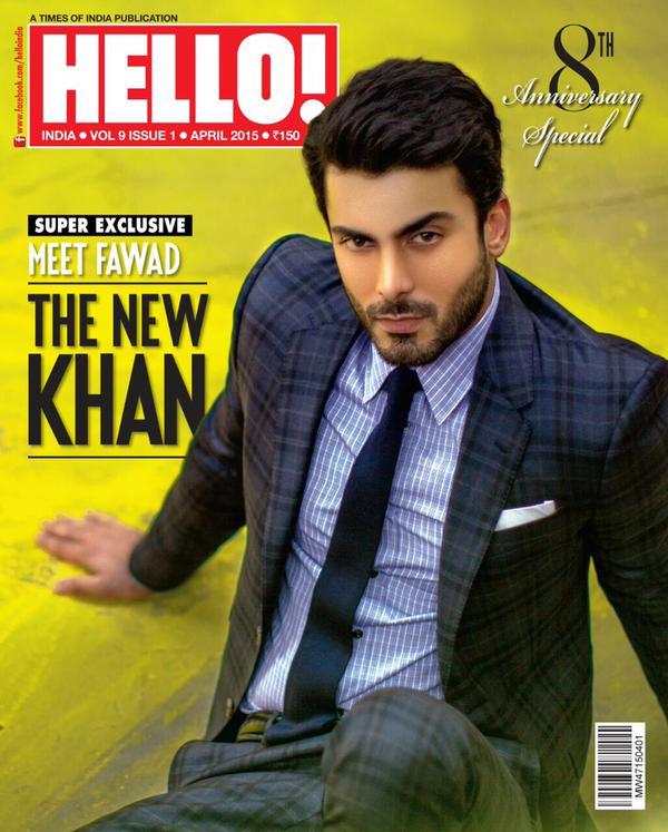 Fawad Khan-Hello Magazine Cover