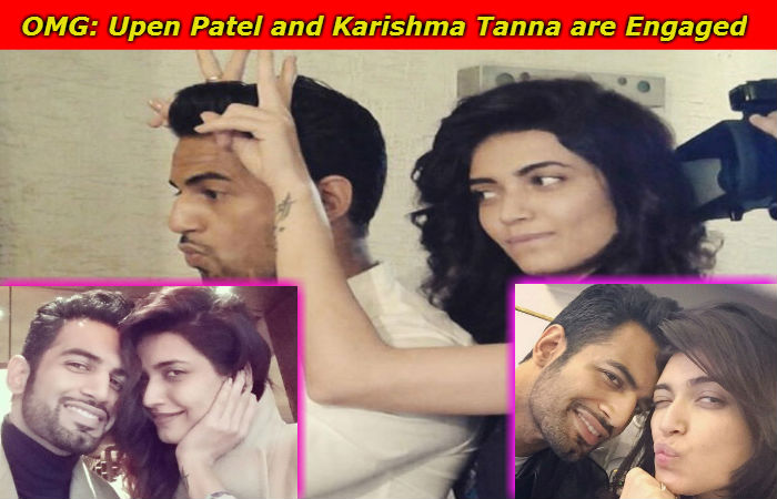 Upen Patel and Karishma Tanna