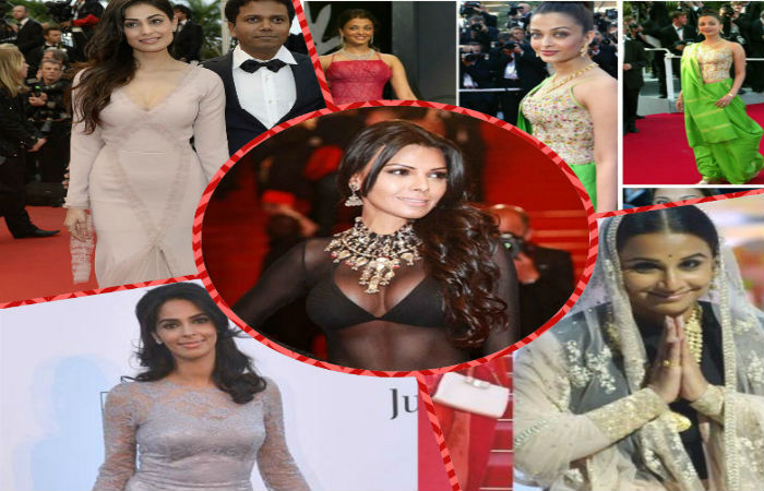 Cannes Bollywood Outfits