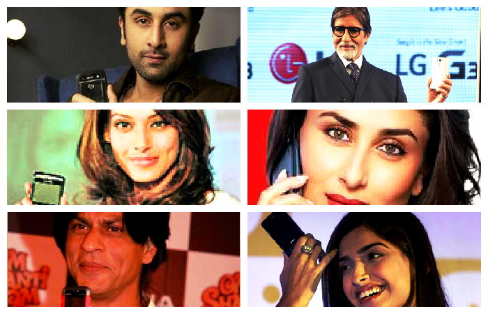Bollywood Celebrities Cell Phones
