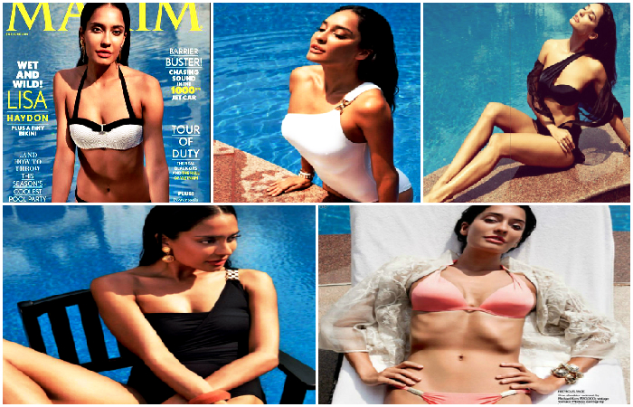 Lisa Haydon Hot-Maxim India Magazine