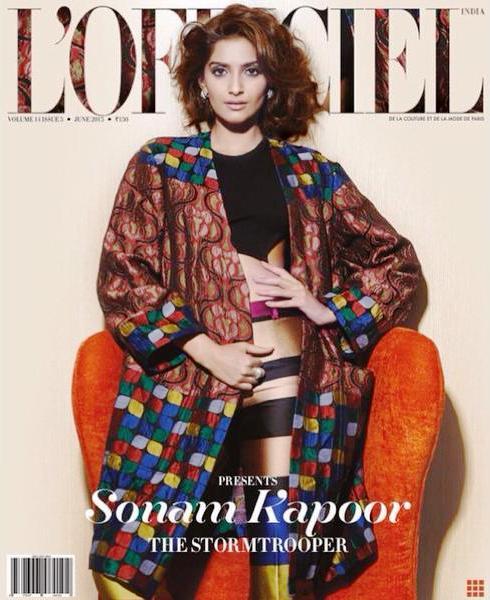 Sonam Kapoor-Lofficial Magazine India