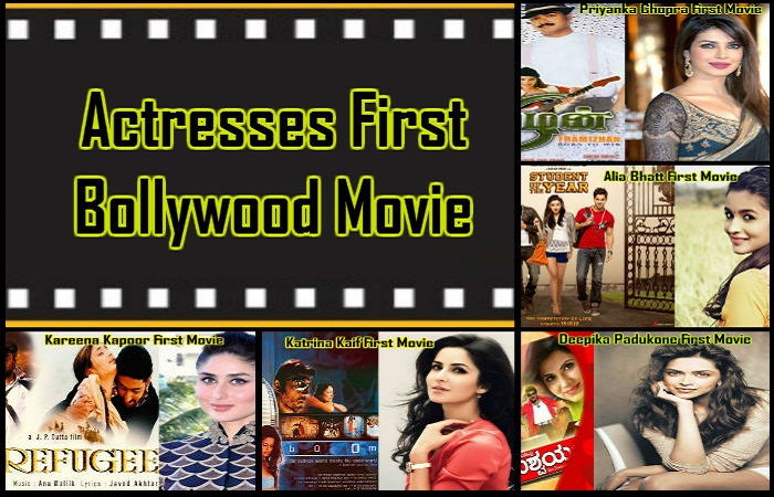Actresses First Bollywood Movie