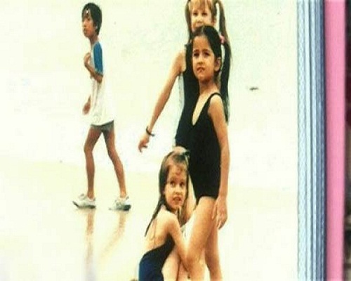 Katrina Kaif childhood pics
