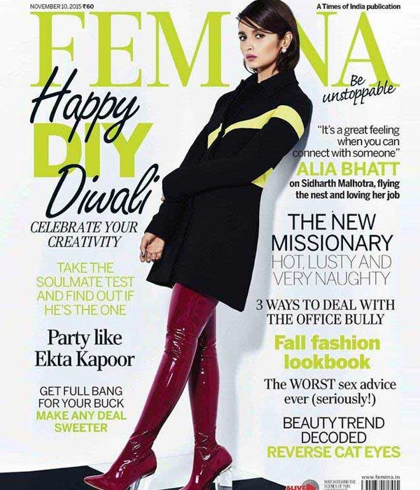 Alia Bhatt - Femina Magazine