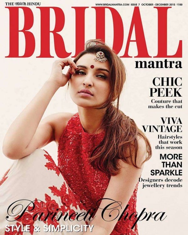Parineeti Chopra on bridal mantra magazine