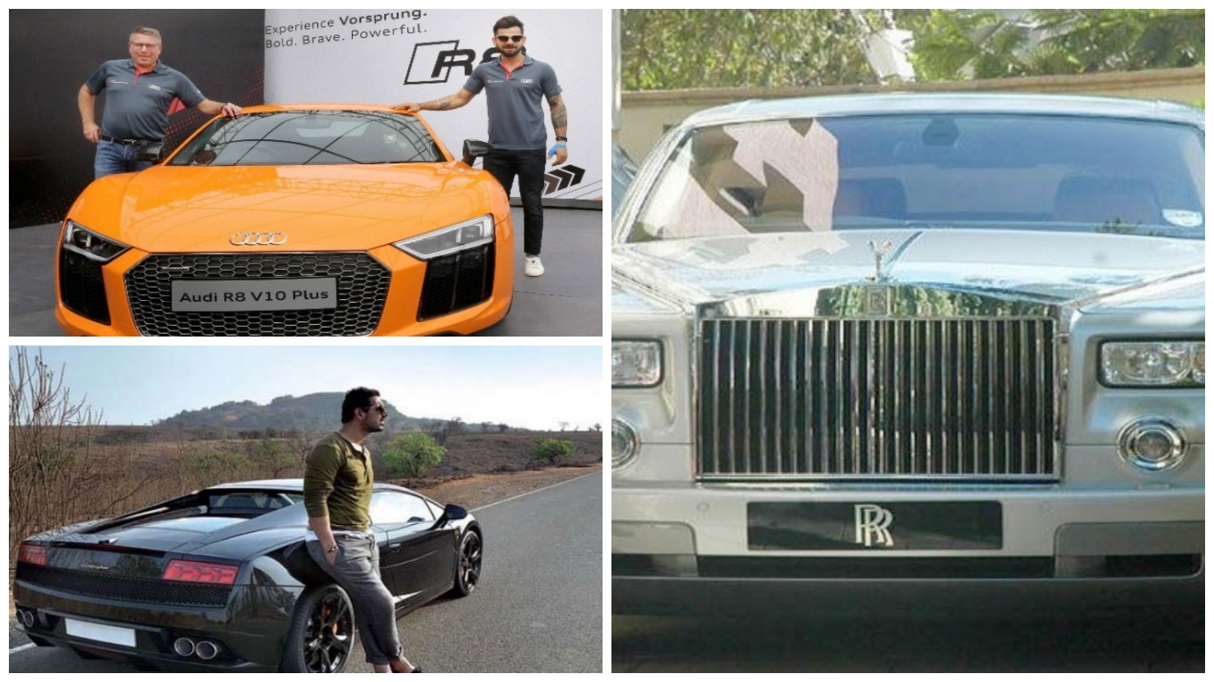 10 Indian Celebrities and Their Super Luxury Car Collection