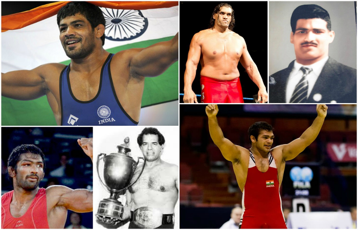 indian wrestlers famous internationally