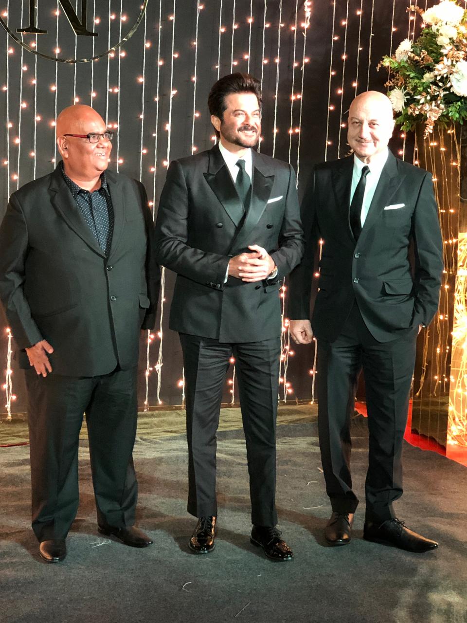 Anil Kapoor, Anupam Kher, and Satish Kaushik Arrived in Style
